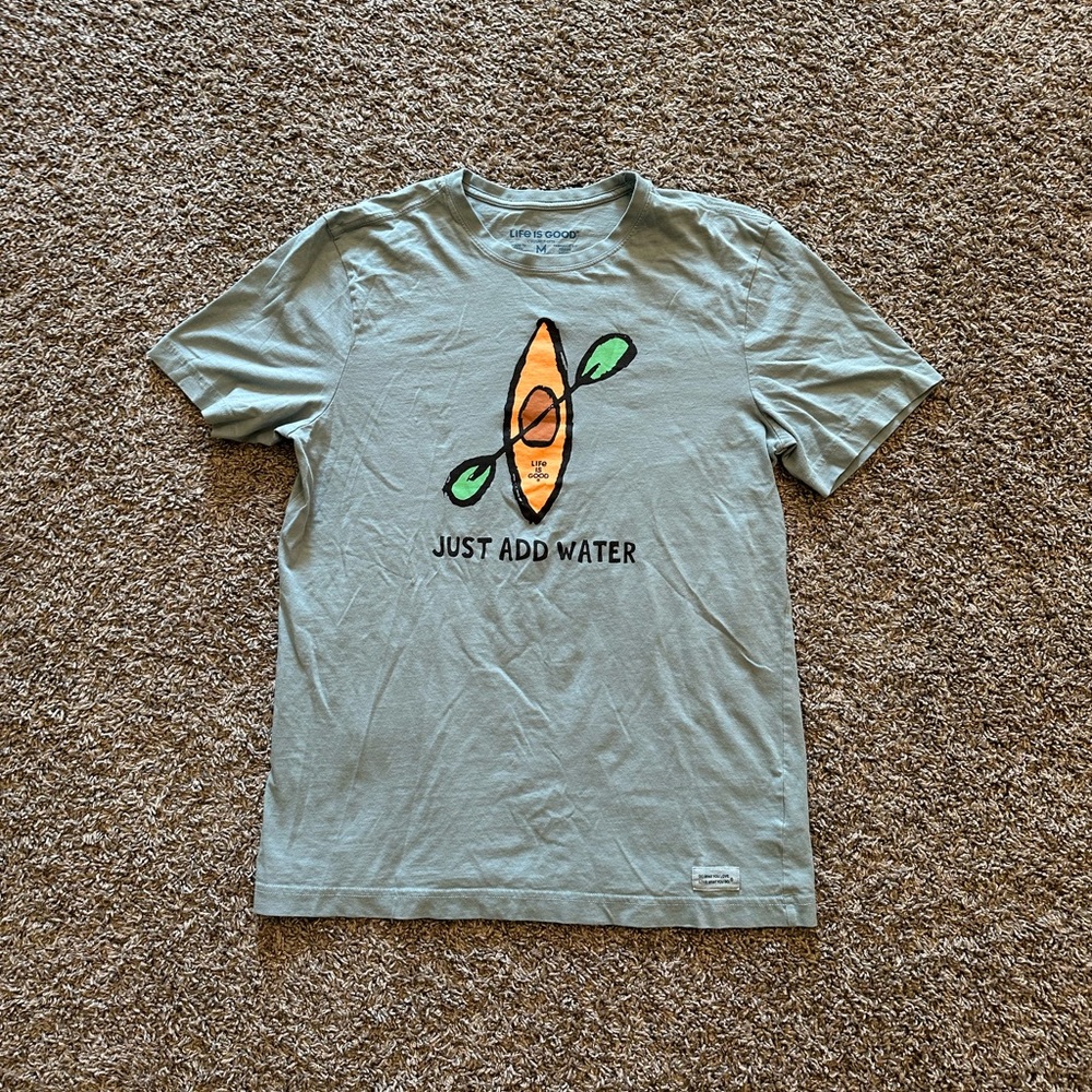 Life is Good Avocado Boat Shirt